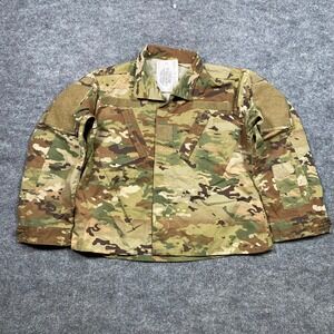 US Military OCP Multicam Combat Coat Medium X-Short ACU Ripstop 8415-01-623-5525